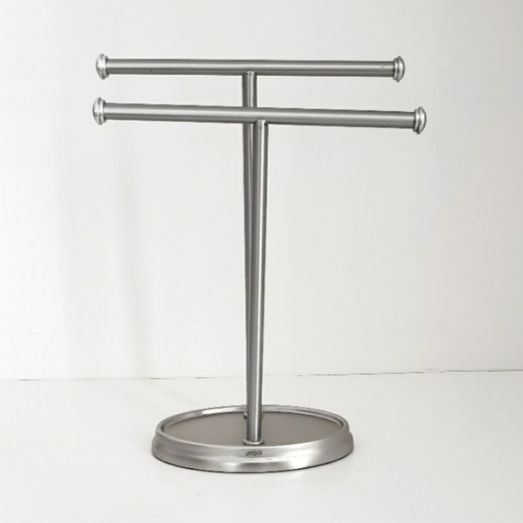 Umbra Bath Umbra Palm Double Hand Towel Tree Brushed Nickel Poshmark